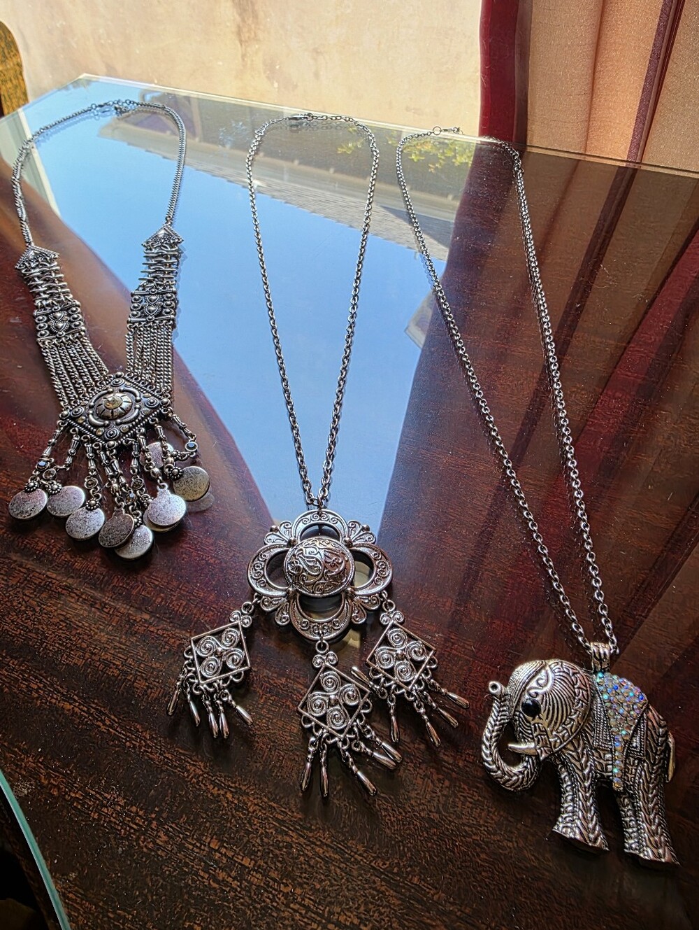 Set Of 3 Boho Necklaces